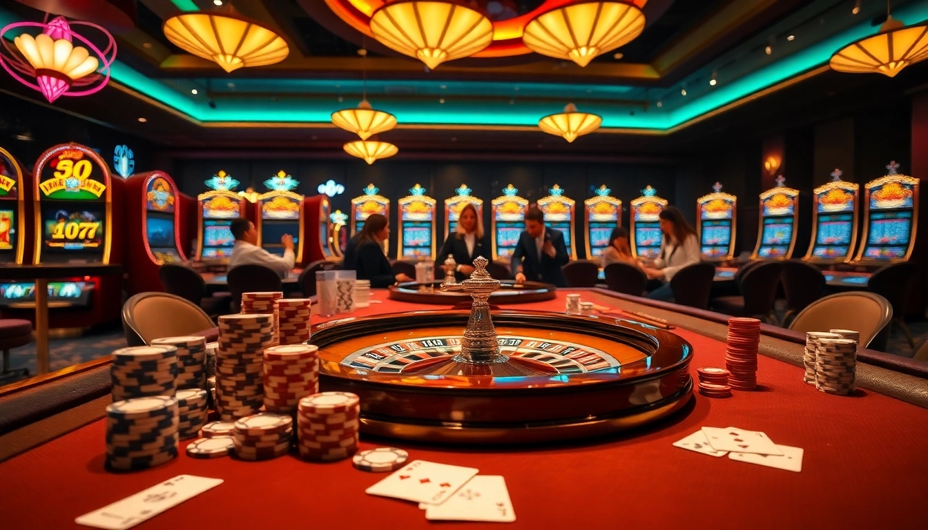 Experience the excitement of winning at mb66.nyc with luxurious casino tables and thrilling games.