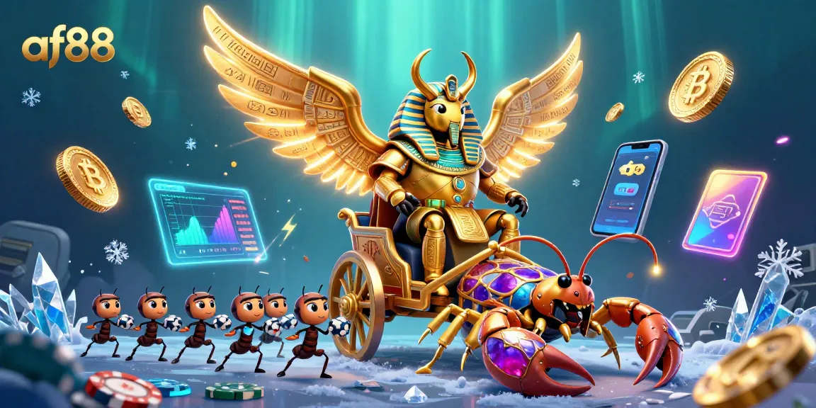 Experience af88's thrilling gameplay with our vibrant casino themed illustration featuring spectacular 3D characters.