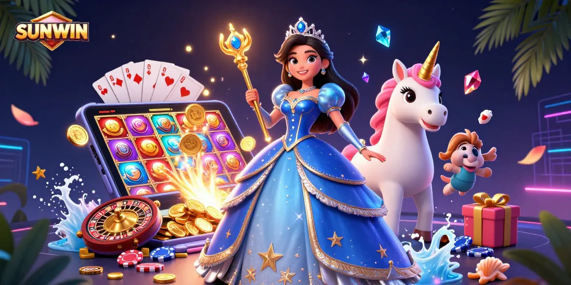 SUNWIN showcases vibrant casino action with stunning characters and exciting game elements.