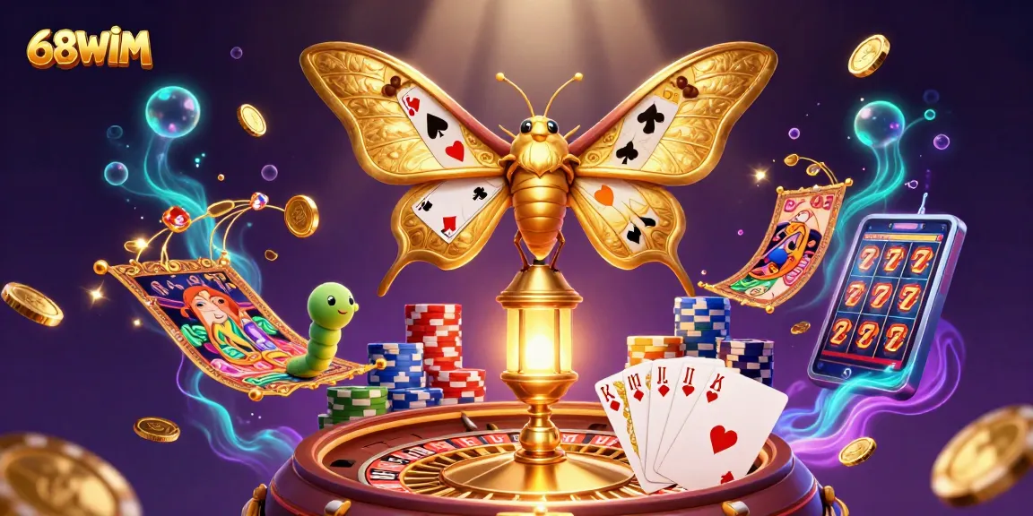 Experience excitement at 68WIM with dazzling casino games and golden treasures.