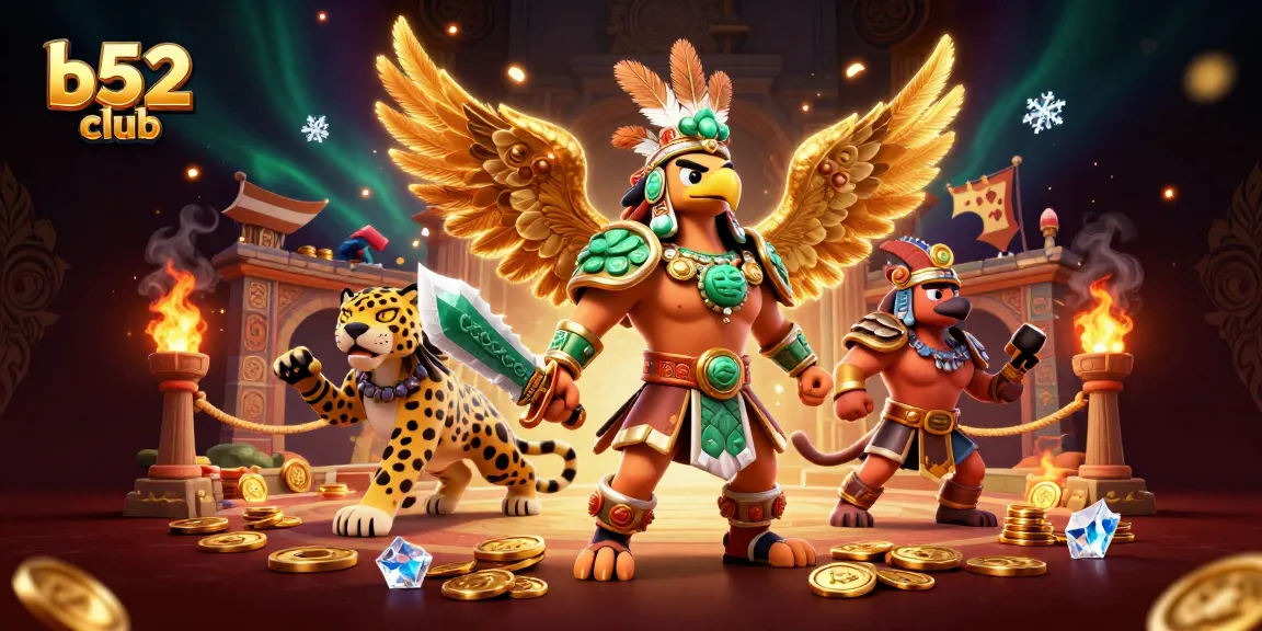 Experience winning excitement at b52 club with vibrant gaming environments and dynamic characters.