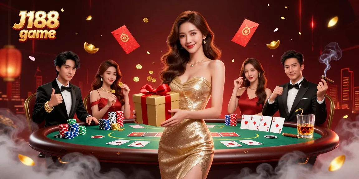 Experience the thrilling excitement of J188 game while winning with stunning visuals of casino action.