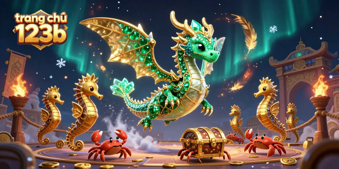 Experience thrilling gameplay at trang chủ 123b with vibrant casino-themed illustration.