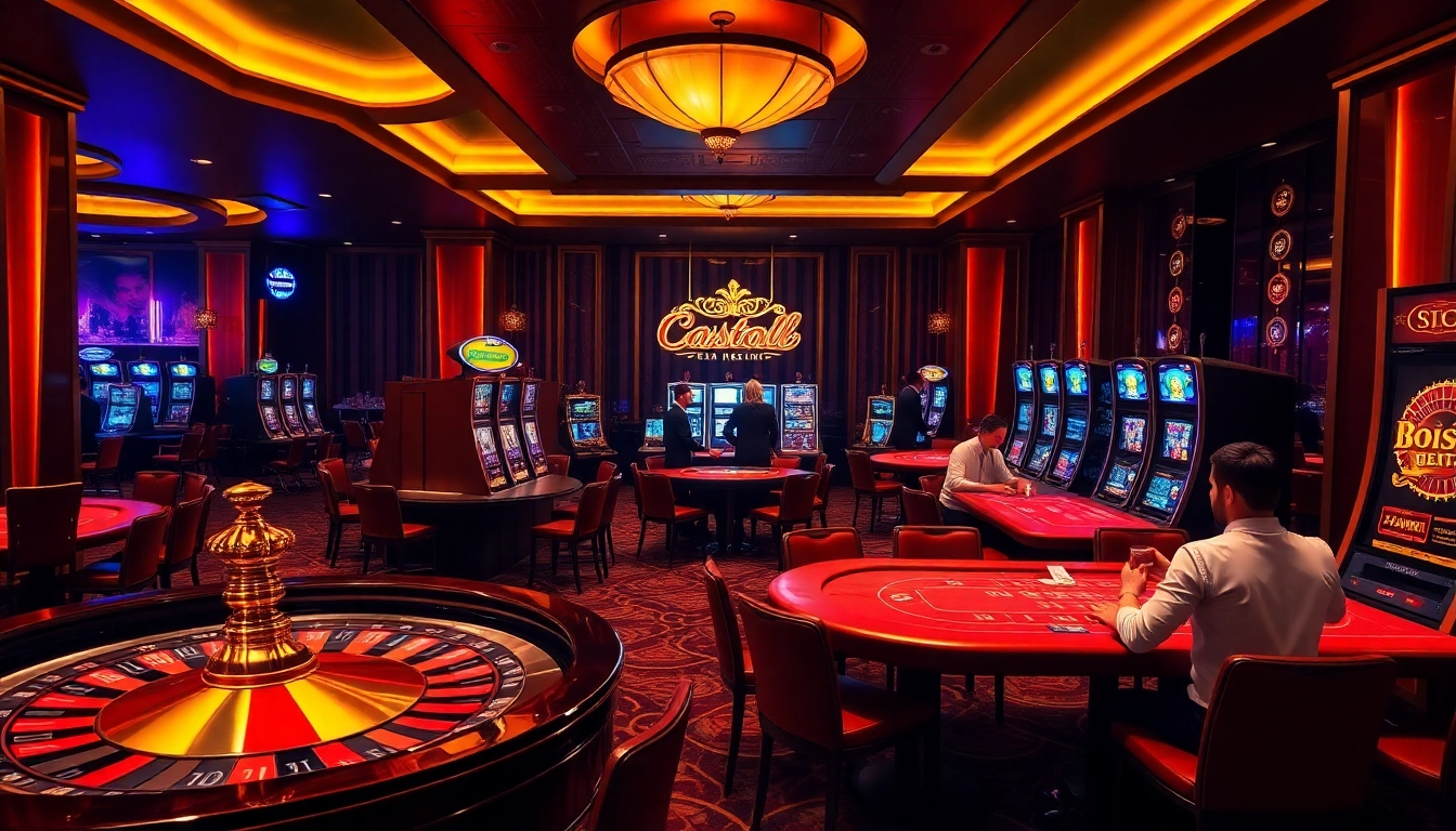 Experience the excitement of gambling at dom88.us.com's luxurious casino floor.