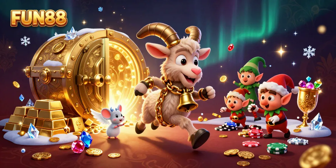 Experience unmatched excitement at FUN88 with animated characters in an engaging 3D casino scene.
