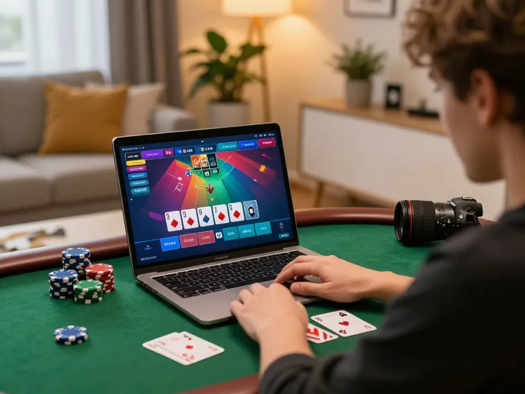 Player engaging in competitive poker on 789P online platform showcasing strategy and skill