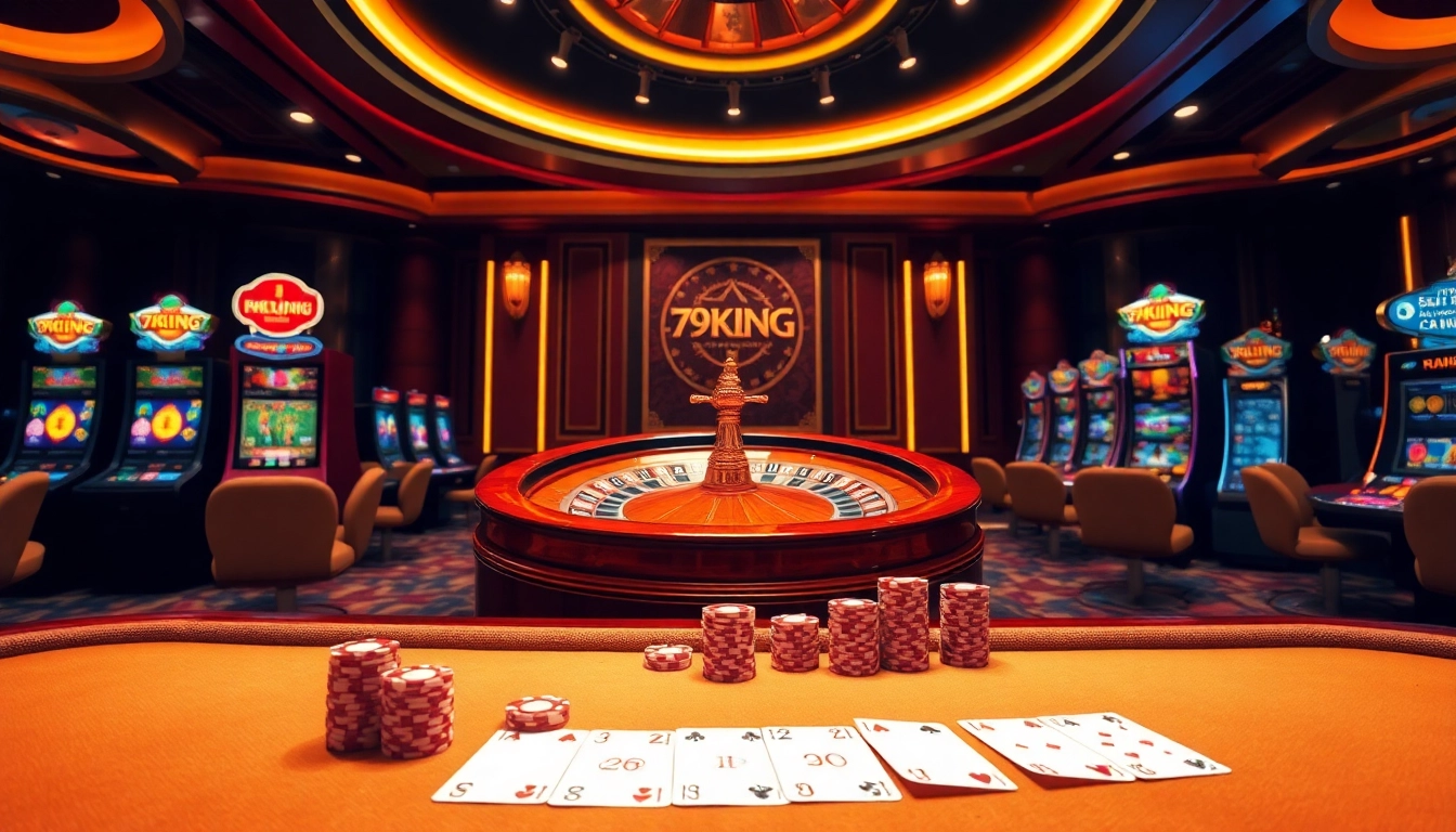 Experience the excitement of gambling at 79KING with dynamic casino visuals and engaging gameplay.