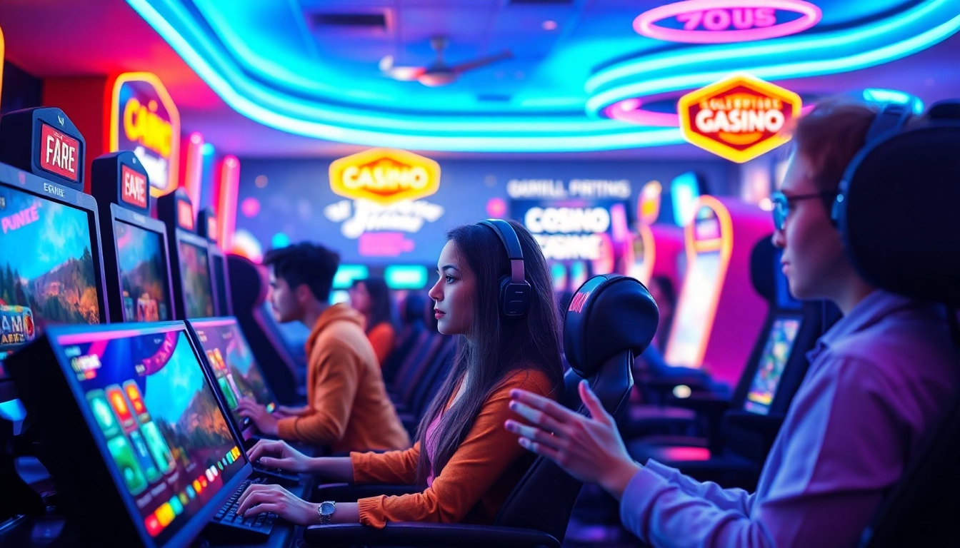 Experience the excitement of online gaming at good88.hu.net with vibrant casino atmosphere.