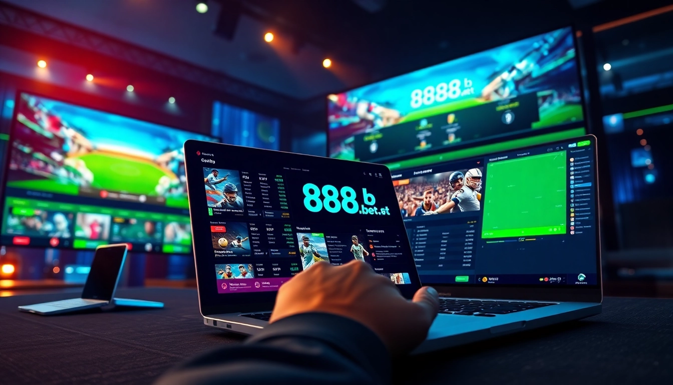 Engaging online betting interface of 888b.bet showcasing sports options and secure payment symbols.
