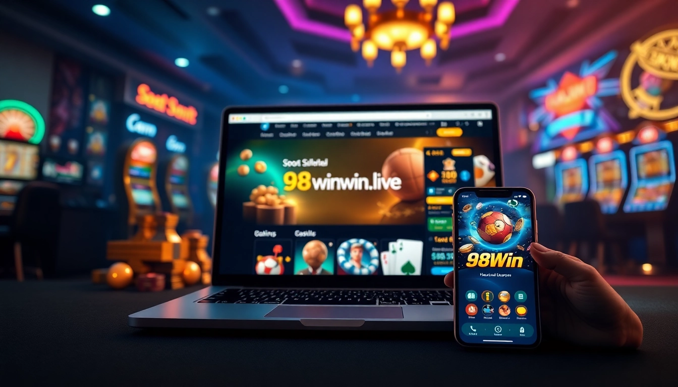 Experience dynamic online gaming at 98winwin.live with an inviting digital casino atmosphere.