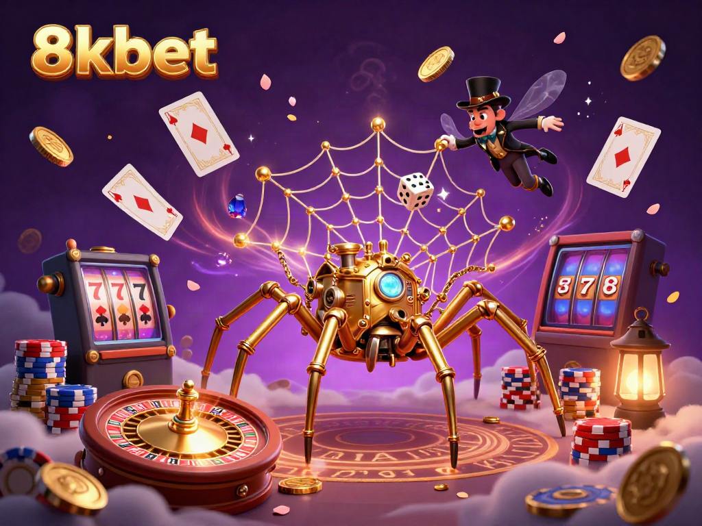 Play slots and win with 8xbet's vibrant casino scene, featuring dynamic gaming elements.
