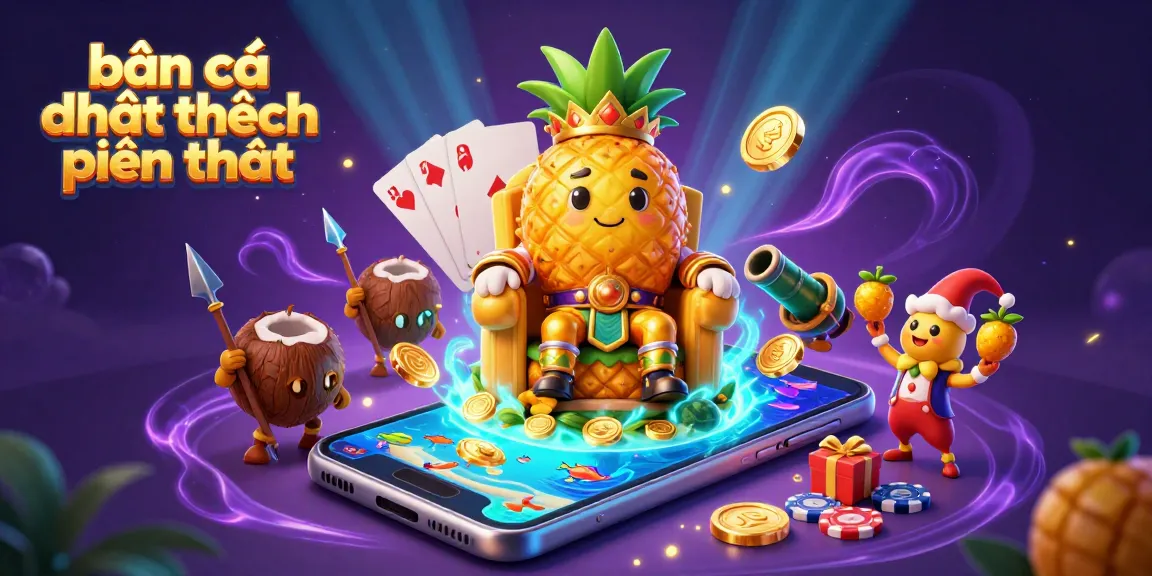 Experience the thrill of bắn cá đổi thưởng tiền thật with vibrant characters and dynamic game elements in a stunning 3D setting.