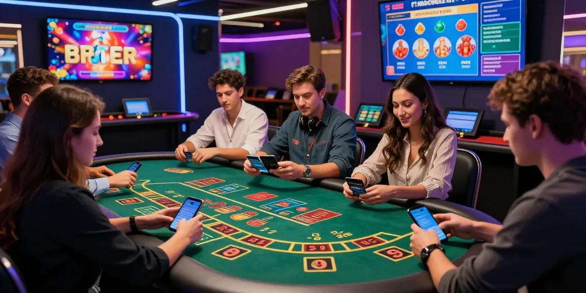 Players enjoying interactive games at credit card casinos showcasing live dealer excitement and secure transactions.