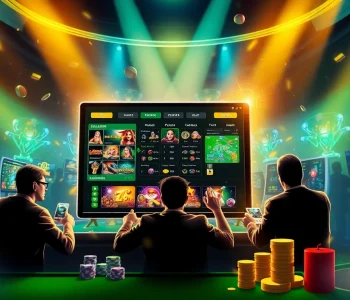 Experience the thrill of online gaming at ev88win.live with vibrant casino scenes and sports betting excitement.