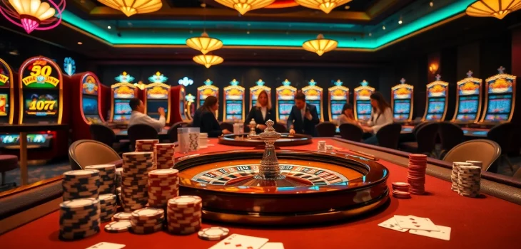 Experience the excitement of winning at mb66.nyc with luxurious casino tables and thrilling games.