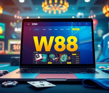 Exciting online betting scene showcasing W88.nyc's user-friendly interface with games like Baccarat and Blackjack.