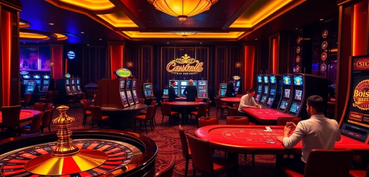 Experience the excitement of gambling at dom88.us.com's luxurious casino floor.