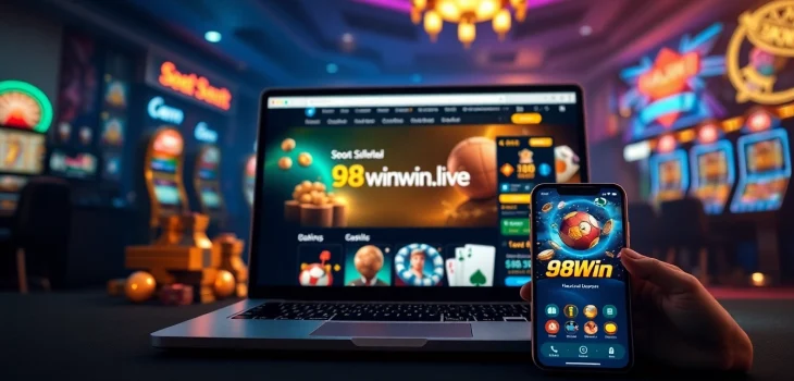 Experience dynamic online gaming at 98winwin.live with an inviting digital casino atmosphere.