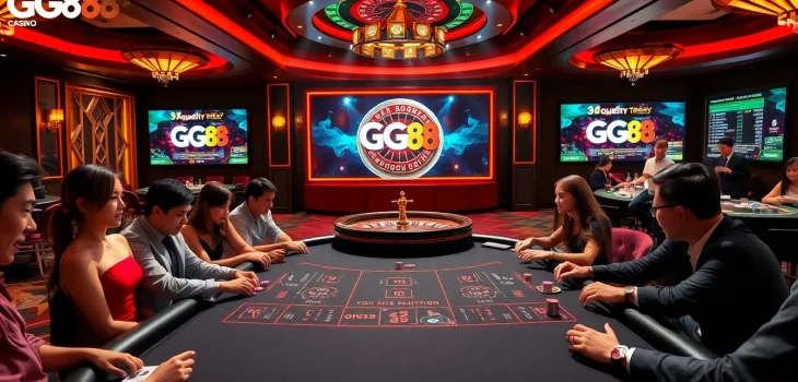 Experience the thrill of GG 88 with vibrant casino games, poker tables, and engaging players.