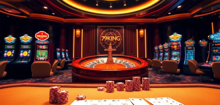 Experience the excitement of gambling at 79KING with dynamic casino visuals and engaging gameplay.