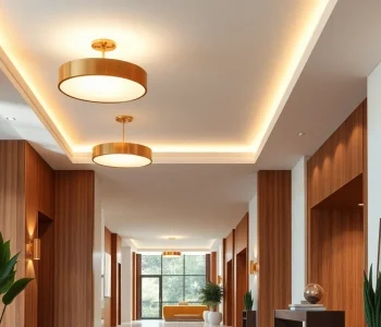 Illuminate your space with light fixtures for hallway enhancing elegance and warmth.